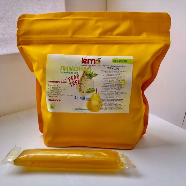 Пюре-основа LEMO для коктейлів Груша 45 г