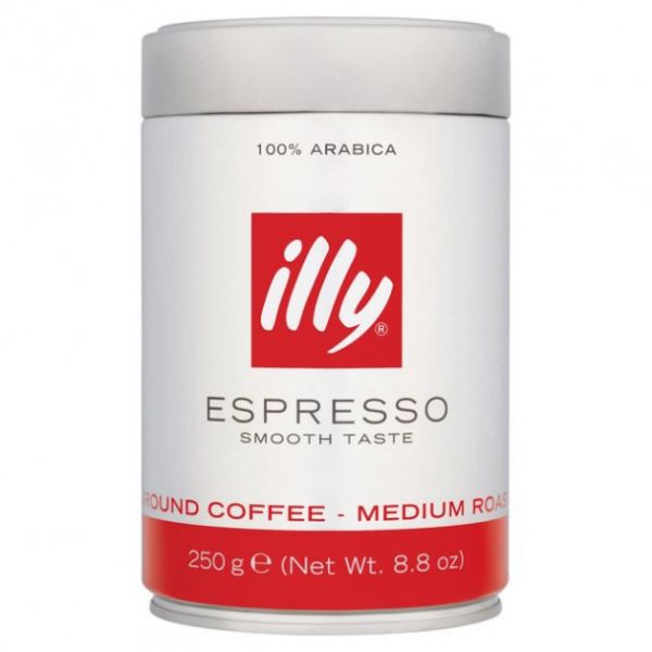 Кава мелена ILLY Espresso 100% Arabica 250 г банка