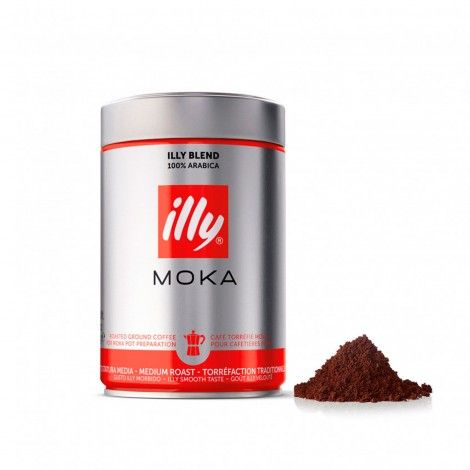 Кава мелена ILLY Moka 100% Arabica 250 г банка