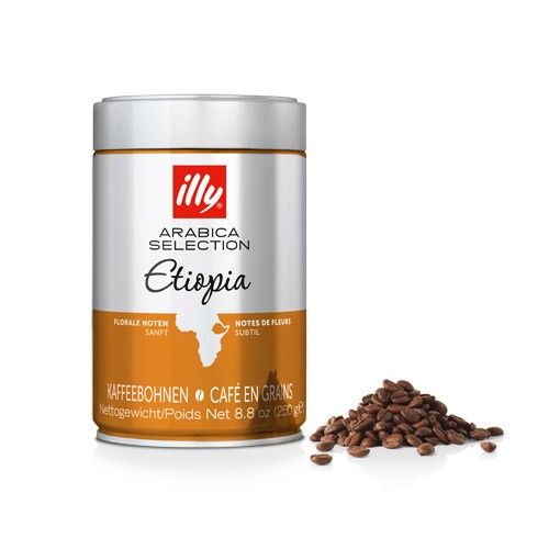 Кава в зернах ILLY Efiopia 100% Arabica 250 г
