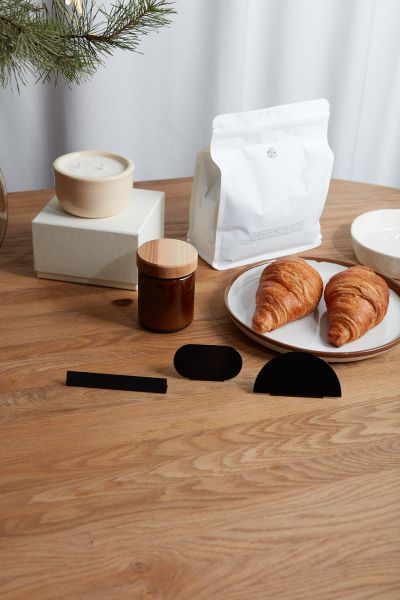 Набір цінників таблички маленькі 115*15 мм (10 табличок + 900 букв та цифр)