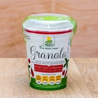 Гранола ТЕРРА Ягоди годжі, Журавлина, Льон, Родзинки, Стевія стакан 50 г