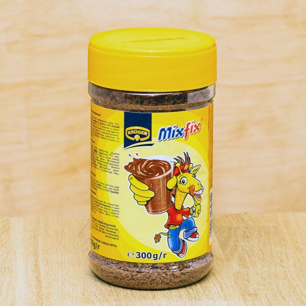 Какао Mix Fix з вітамінами і кальцієм 300 г банка 