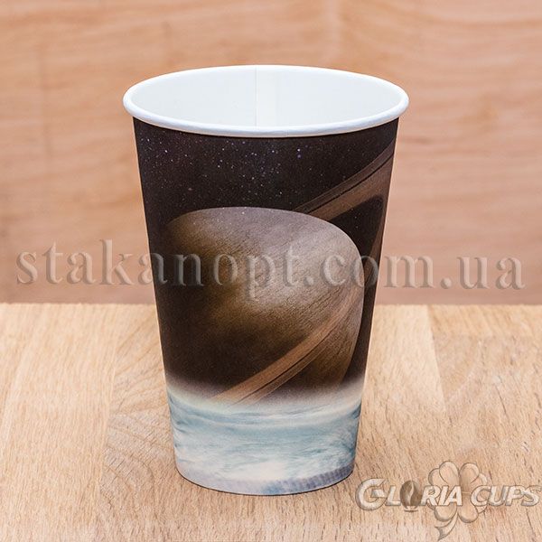 Стакан паперовий 340 мл ВСЕСВІТ