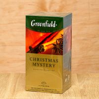 Чай чорний пакетований Greenfield Christmas Mystery 25 шт Кориця