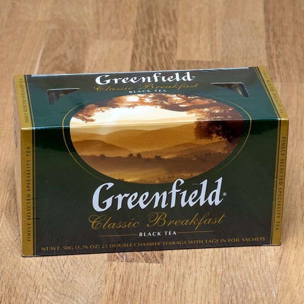 Чай чорний пакетований Greenfield Classic Breakfast 25 шт