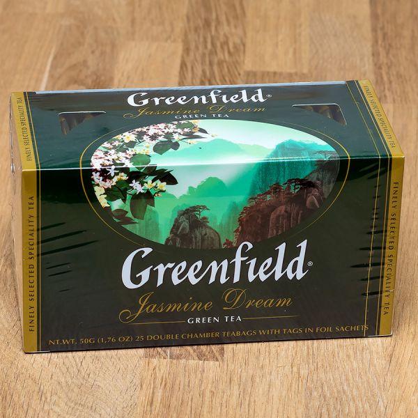 Чай зелений пакетований Greenfield Jasmine Dream 25 шт Жасмин