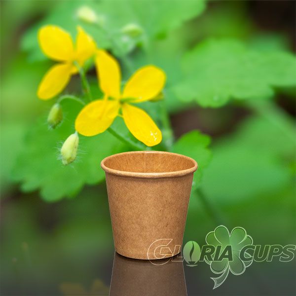 Стакан паперовий КРАФТ 110 мл