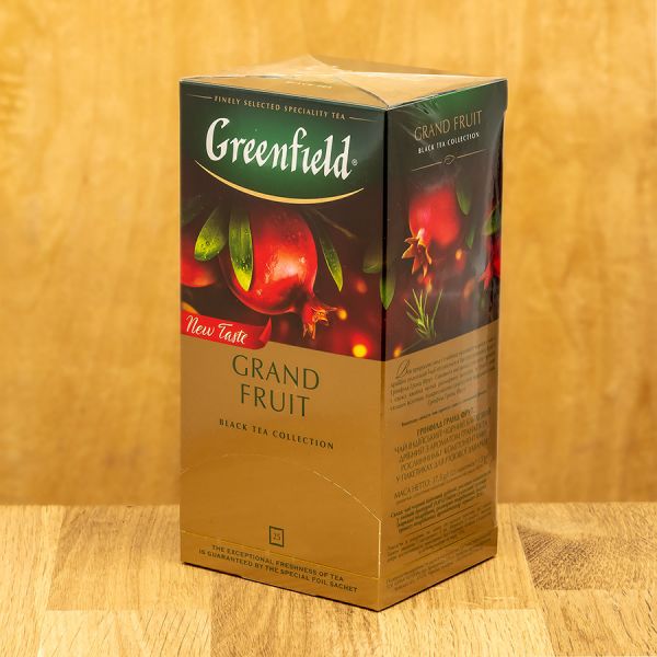 Чай фруктовий пакетований Greenfield Grand Fruit 25 шт Гранат