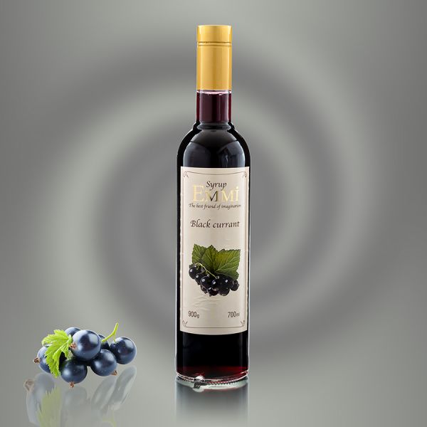 Сироп ЕММІ Чорна смородина 900 г