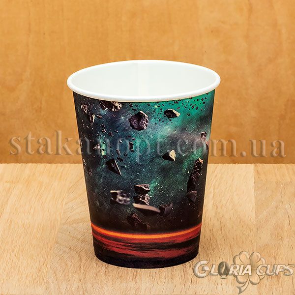 Стакан паперовий 250 мл ВСЕСВІТ