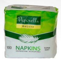 Серветки паперовІ Papirella 1 шар 100шт