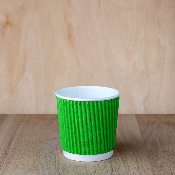Гофростакан 110 мл зелений