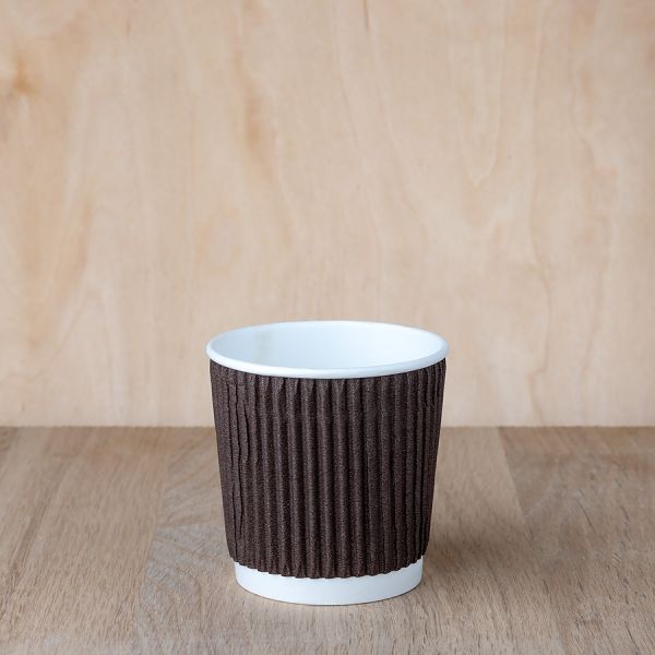 Гофростакан 110 мл коричневий