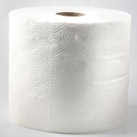 Рушники паперові HoReCa Jumbo на гільзі 60 м 2 шари 6 рул