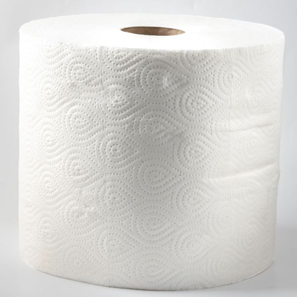 Рушники паперові HoReCa Jumbo на гільзі 60 м 2 шари 6 рул