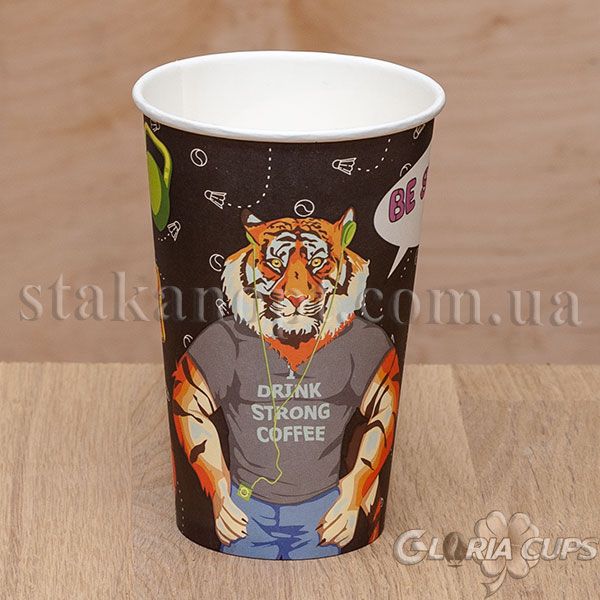 Стакан паперовий 500 мл ЗООПАТІ