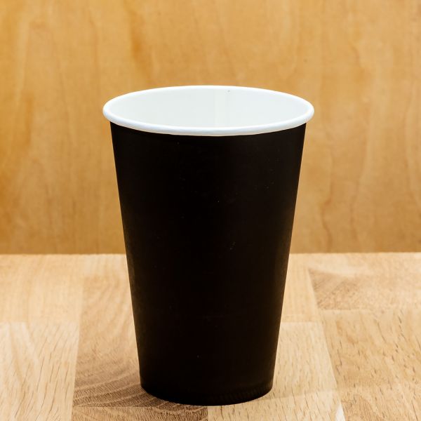 Стакан паперовий 340 мл ЧОРНИЙ
