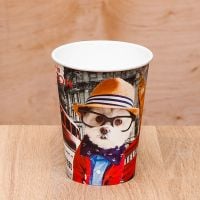 Стакан бумажный 400 мл ПЕС ПУТЕШЕСТВЕННИК