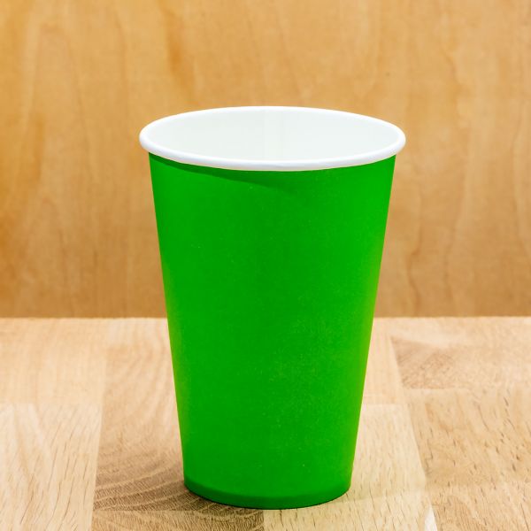 Стакан паперовий 340 мл ЗЕЛЕНИЙ