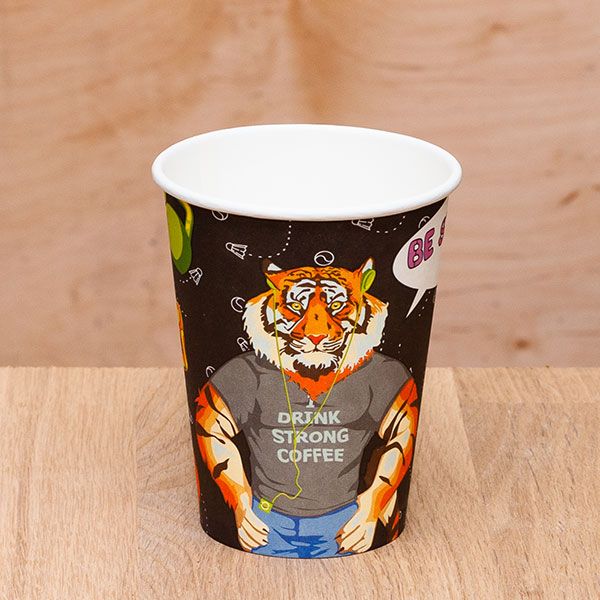 Стакан паперовий 400 мл ЗООПАТІ