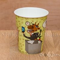 Стакан бумажный 250 мл ЗООПАТИ