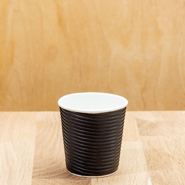 Гофростакан Ripple Spiral 110 мл Black