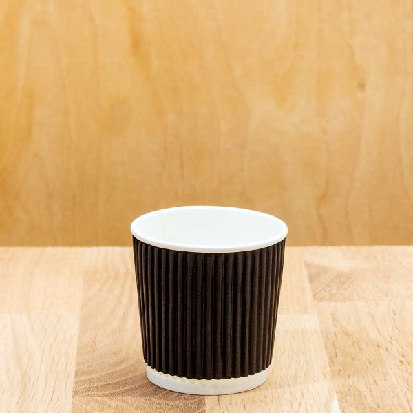 Гофростакан 110 мл чорний