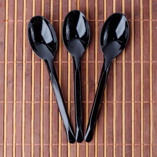 Ложки столові 16см 50шт чорні
