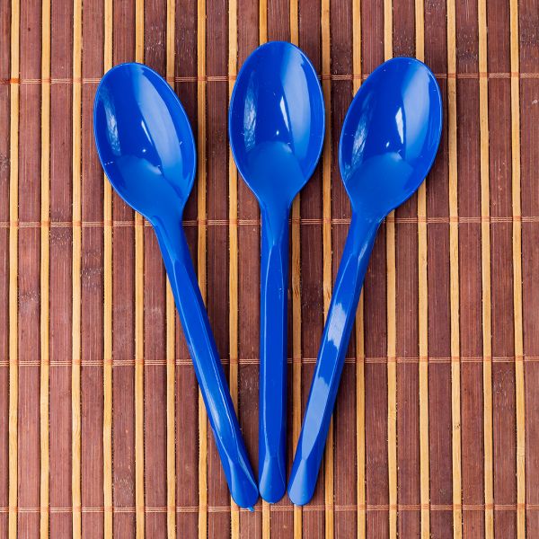 Ложки столові 16см 50шт сині