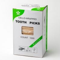 Зубочистки в целофановий упаковці 1000шт з ментолом