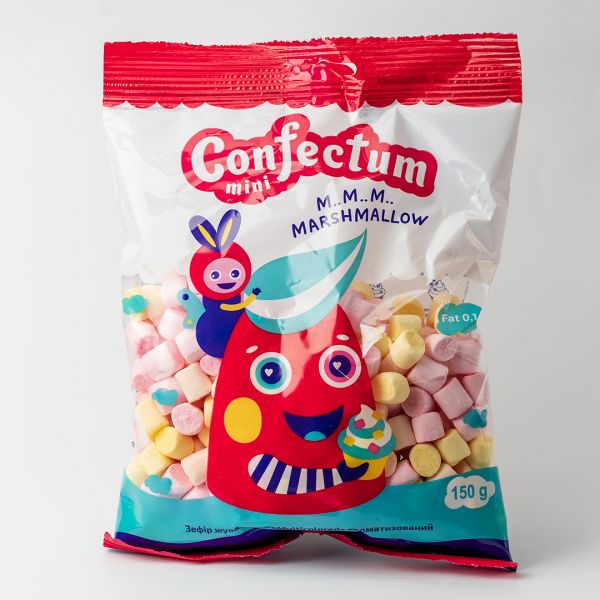 Маршмеллоу 150 г кольоровий