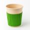 Термочехол клеєний на стакан паперовий 250-340 мл зелений