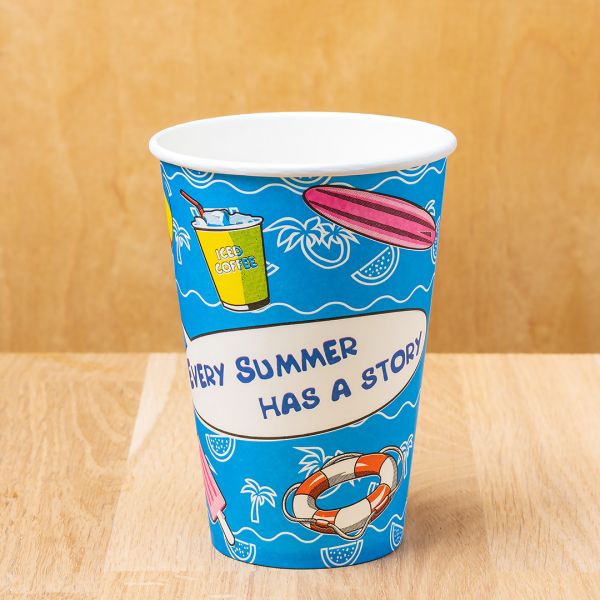 Стакан паперовий 340 мл ЗООПАТІ