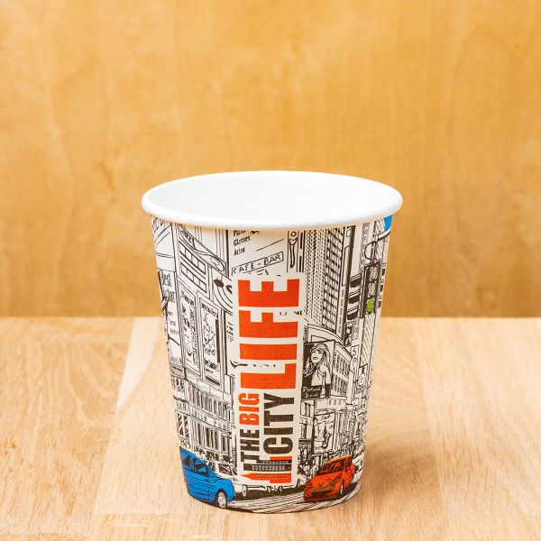 Стакан паперовий 250 мл СІТІ