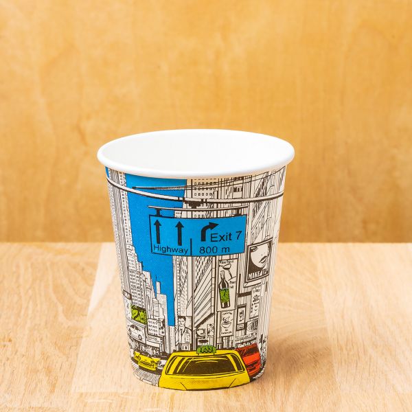 Стакан паперовий 250 мл СІТІ