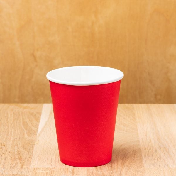 Стакан паперовий 250 мл ЧЕРВОНИЙ