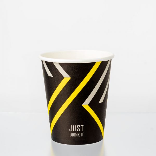 Стакан паперовий 270 мл JUST DRINK IT