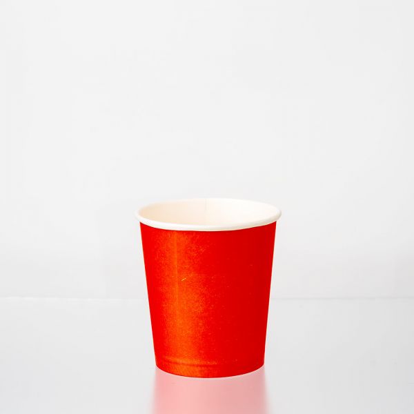 Стакан паперовий 110 мл ЧЕРВОНИЙ