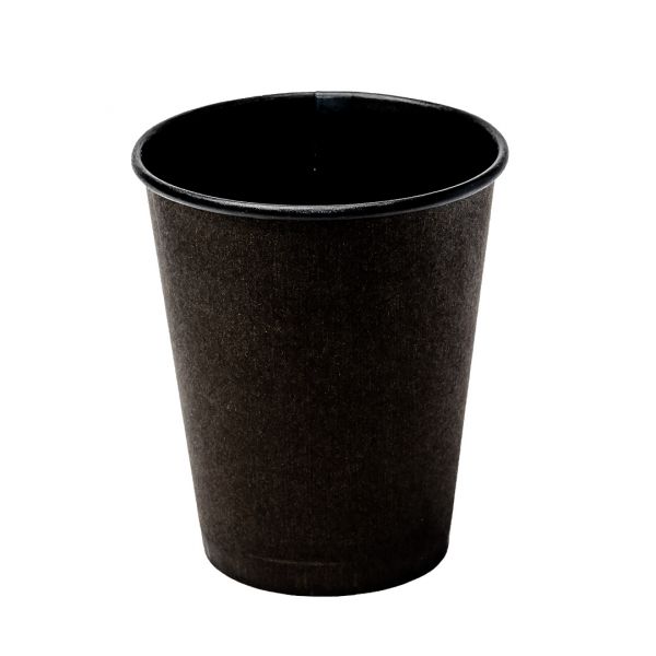 Стакан паперовий 250 мл Настрій ЧОРНИЙ