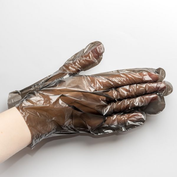 Рукавички разові РЕ 100шт Чорні