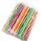 Трубочки Фреш з гофрой d-8.0 мм L-235 мм кольорові смужка 100 шт