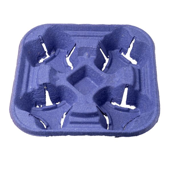 Тримач для 4-х стаканів синій