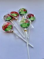 Льодяник без цукру в асортименті (полуниця, яблуко, малина, вишня) 11г/44шт