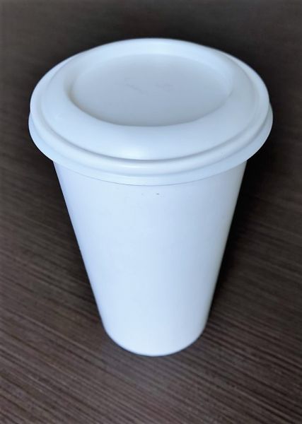 Кришка А-90 біла без отвору