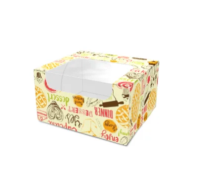 Картонна коробка для солодощів Міні світла