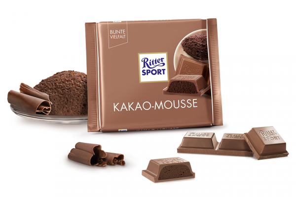 Шоколад RITTER SPORT Kakao-Mousse Какао-Мусс 100 г