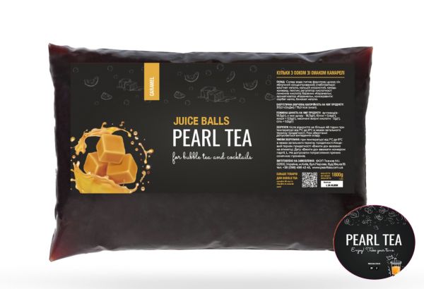 Bubble Tea Соковиті кульки зі смаком Карамелі 1,8 кг
