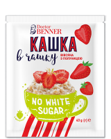 Каша вівсяна з Полуницею Doctor BENNER 40г