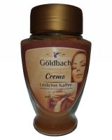 Кава розчинна GOLDBACH Crema 100% Arabica 150 г склобанка
